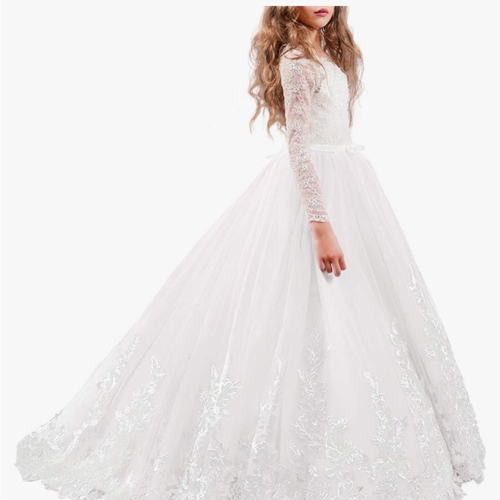 Girls First communion or flower girl dress